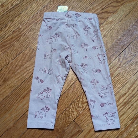 H&M Lot Girls 12 mo.+Pants Shirt Cardigan Pink white long sleeve set - Picture 7 of 12